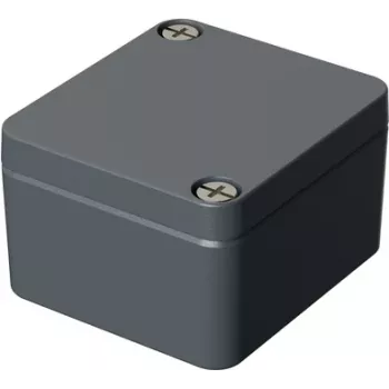 BOPLA Universalgehäuse Aluminium Silbergrau (RAL 7001) 50 x 45 x 30 A 100 1 Stk. (01100000.MT1)