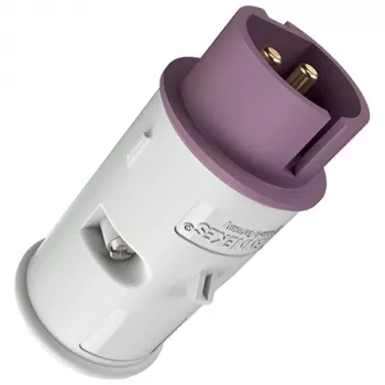 MENNEKES 629A 16A 2P 25V IP44 gelber Industriestecker
