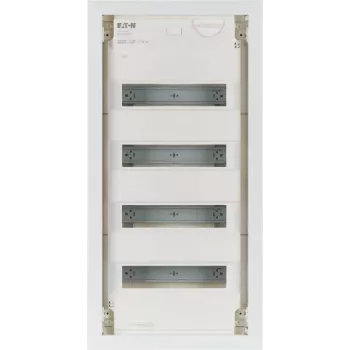Eaton KLV-48HWP-F Unterputz-Verteilerschrank, 4 Reihen, 48 Module, weiße Stahltür 178812