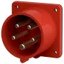 MENNEKES Einbau-Stecker TA 16A 5p 6h 400V IP44 1408