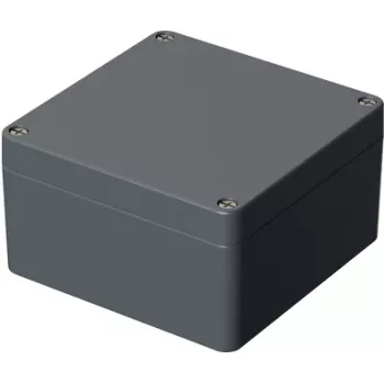 Bopla Universalgehäuse 160 x 160 x 90 Aluminium Silbergrau (RAL 7001) A 125 01125000.H