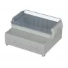 Bopla RCP 2000 Reglergehäuse, 213 x 185 x 104,5 mm, ABS/PC, hellgrau 41200309