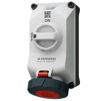 MENNEKES DUOi 32A 5P 6h 400V IP69 Wandsteckdose 5614506G