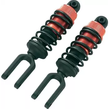 Reely Öl-gefüllter Stoßdämpfer Rot mit Tuning-Federn Länge 125 mm 1 Paar (112243C)