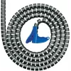 HellermannTyton Helawrap Kabelmanagement-Schlauch, Silber, PP, 2 m, 27 mm 161-64406
