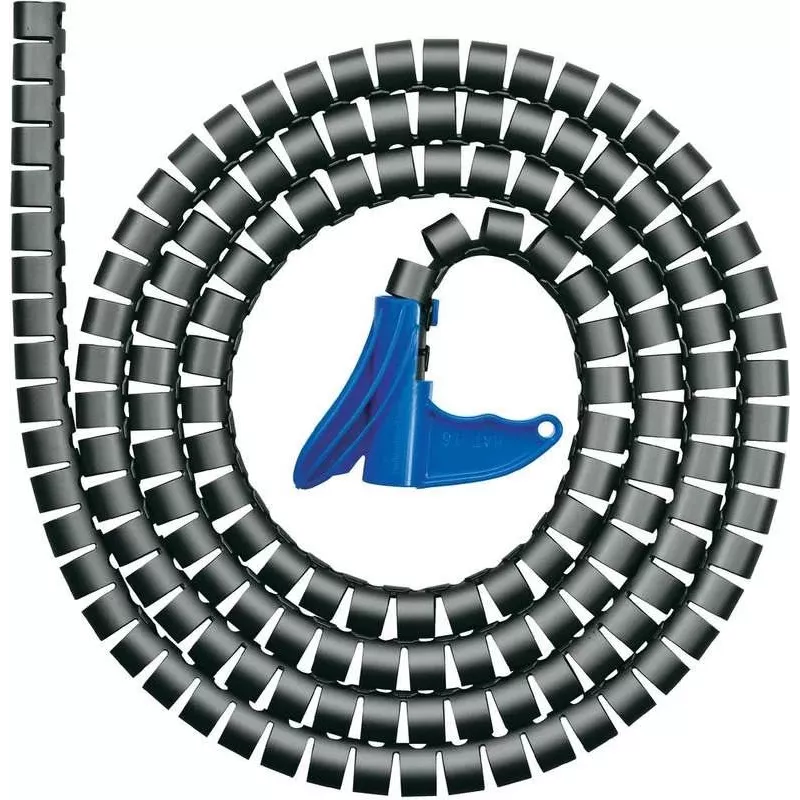 HellermannTyton Helawrap Kabelmanagement-Schlauch, Silber, PP, 2 m, 27 mm 161-64406
