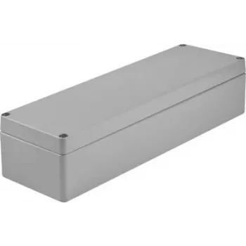 Bopla Universalgehäuse 360 x 120 x 81 mm Aluminium Silbergrau (RAL 7001) A 124 01124000.H