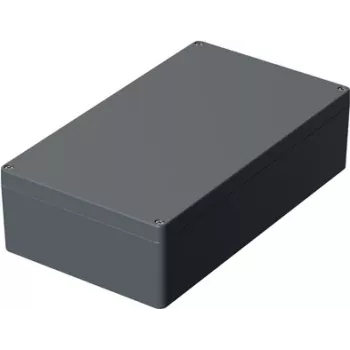 Bopla A-Serie Universalgehäuse 400 x 230 x 111 mm, Aluminium, Silbergrau RAL 7001 01168000.H