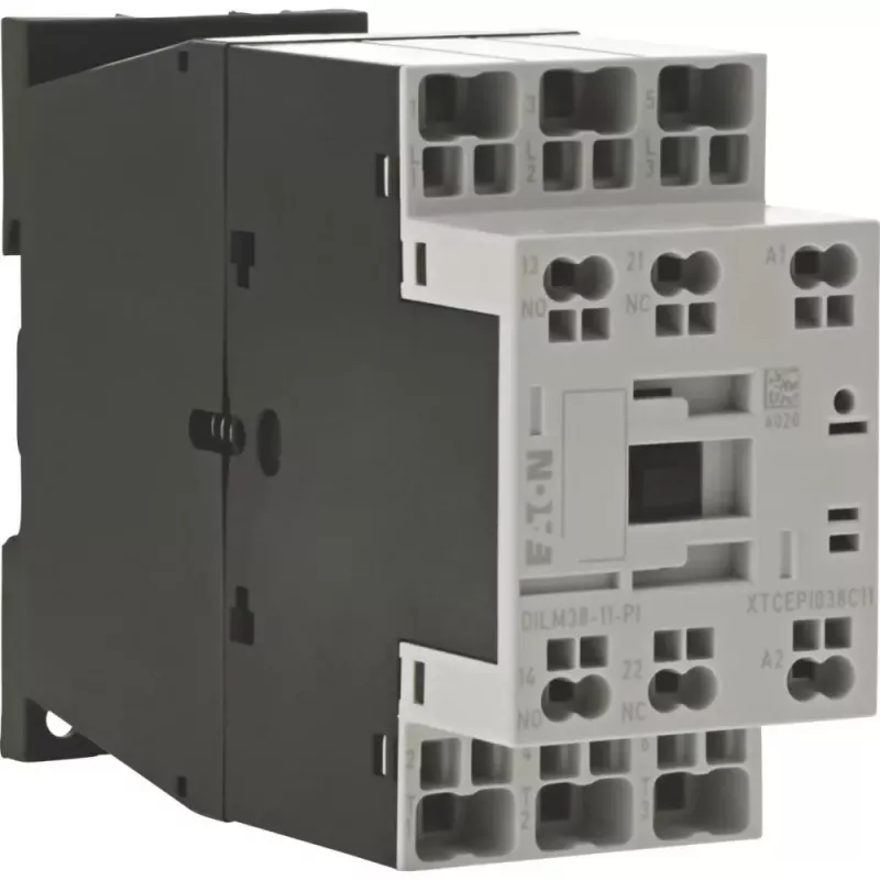 Eaton DILM38-11(RDC24) 3-poliger Schütz, 38 A AC-3, 24 V DC Spule, 1NO+1NC 199298