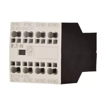 Eaton DILM32-XHI22 Hilfskontaktblock, 2NO+2NC, Frontmontage, Schraubklemmen 199311