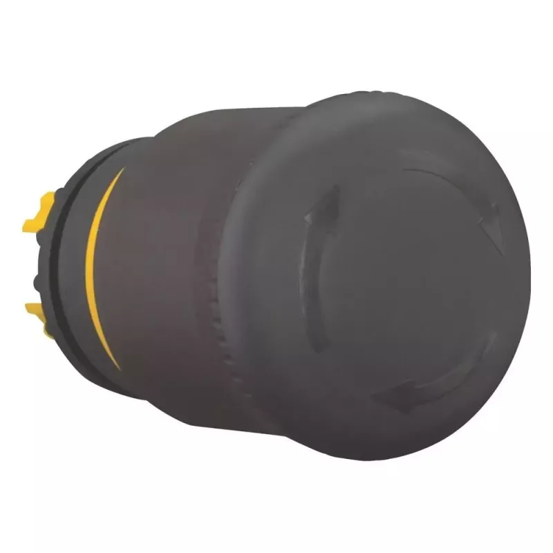 Eaton M22S-PVT schwarzer Pilzdrucktaster-Antrieb, 22mm, Momentary 271499