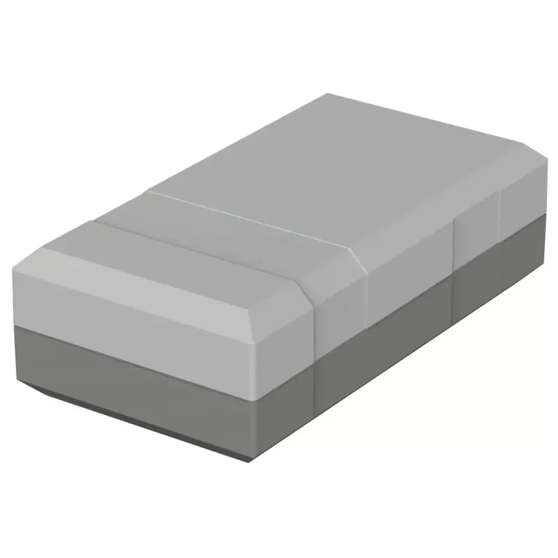 Bopla EG 1030 Tischgehäuse, 100 x 54 x 30 mm, Polystyrol, Lichtgrau RAL 7035 32103000