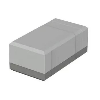 Bopla EG 1250 Tischgehäuse, 125 x 67 x 50 mm, Polystyrol, Lichtgrau RAL 7035 32125002