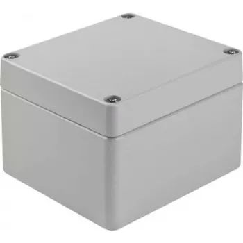 Bopla Universalgehäuse 122 x 120 x 81 mm Aluminium Silbergrau (RAL 7001) A 119 01119000.H