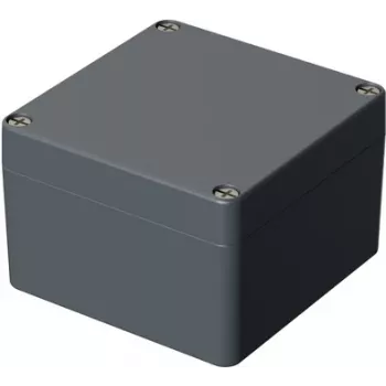 Bopla Universalgehäuse 122 x 120 x 81 mm Aluminium Silbergrau (RAL 7001) A 119 01119000.H