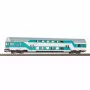 PIKO 53109 H0 Doppelstock-Steuerwagen DBmq 776 Mintgrün DR Epoche IV