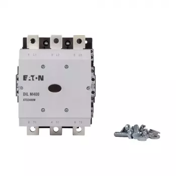 Eaton DILM400/22 RA250 Leistungsschütz, 3-polig, 200 kW AC-3, 400 A, 250 V AC Spule, 2NO+2NC 208209