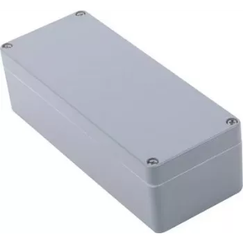 BOPLA Universalgehäuse Polyester Silbergrau (RAL 7001) 190 x 75 x 56,5 mm P 319 04319000.MTC