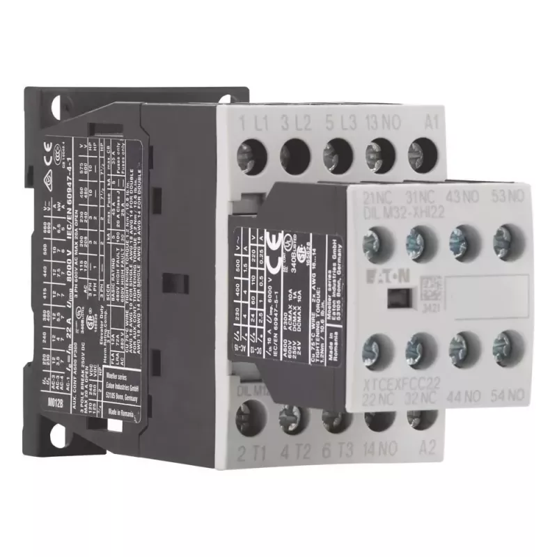 Eaton DILM12-32 230 Leistungsschütz, 3-polig, 5,5 kW, 230 V AC Spule 276935