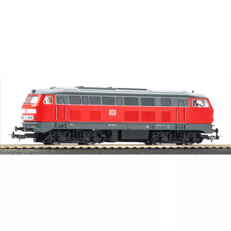 PIKO 57032 Kinder Start-Set Güterzug BR 218 DB AG mit zwei offenen Eaos-Wagen