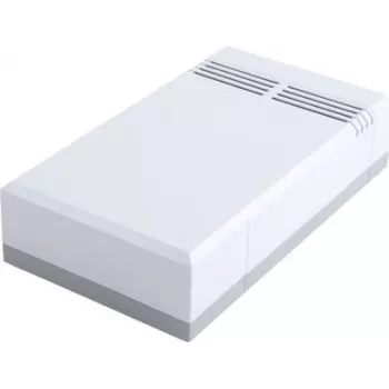 Bopla EG 2050 L Tischgehäuse, 200 x 112 x 50 mm, Polystyrol, Lichtgrau RAL 7035 32205012