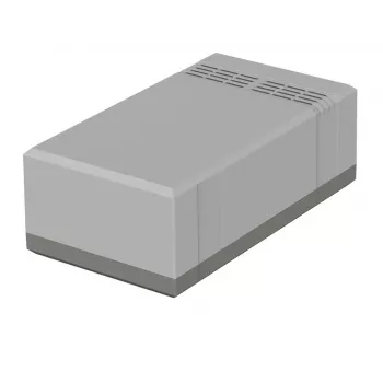 Bopla EG 2070 L Tischgehäuse, 200 x 112 x 70 mm, Polystyrol, Lichtgrau RAL 7035 32207012