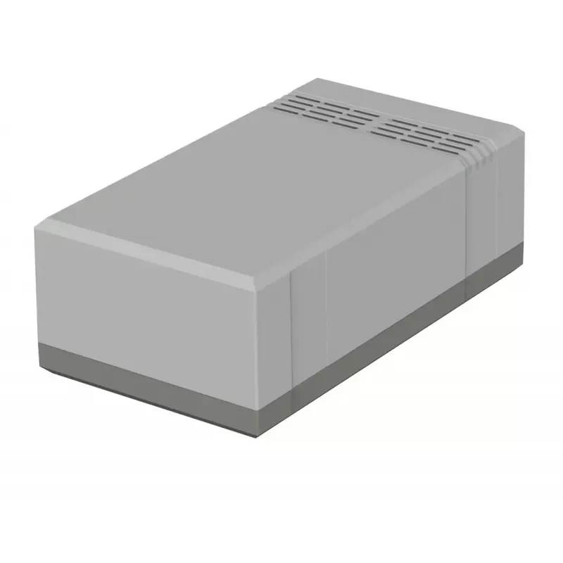 Bopla EG 2070 L Tischgehäuse, 200 x 112 x 70 mm, Polystyrol, Lichtgrau RAL 7035 32207012