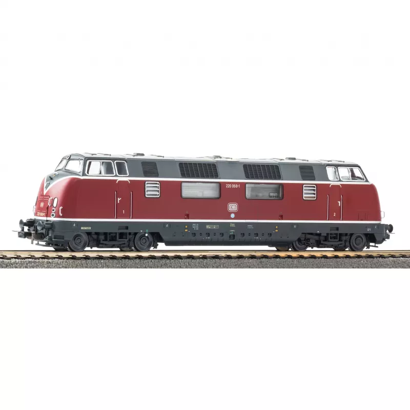 PIKO 59726 H0 Diesellokomotive BR 220 DB Epoche IV