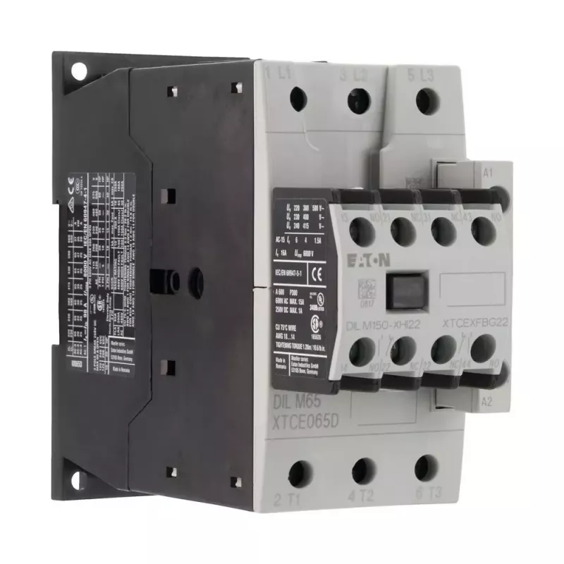 Eaton DILM65-22 Leistungsschütz 30kW 400V AC 230V 50Hz 3-polig 2NO 2NC 277926