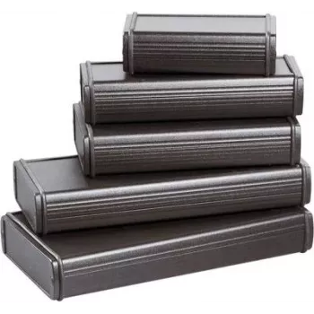 Bopla ABPH 820-150 Aluminium-Profilgehäuse 150 x 82 x 22 mm Schwarz 84826150.H