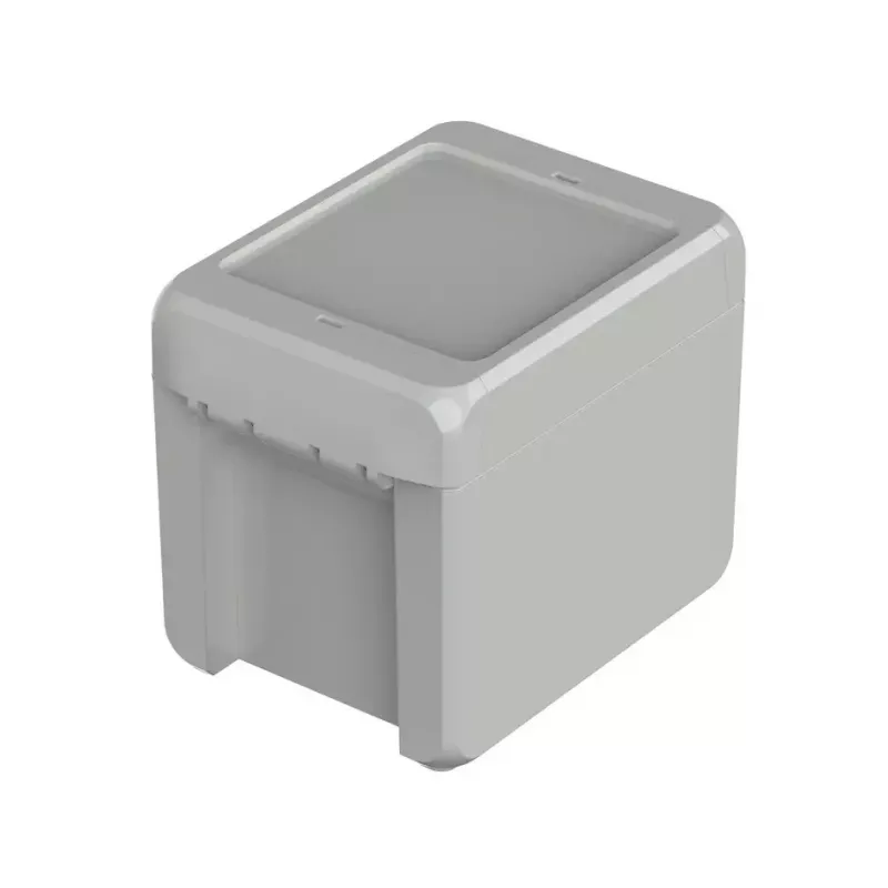 BOPLA Bocube Wandgehäuse, Polycarbonat, Lichtgrau RAL 7035, 80 x 113 x 90 mm 96012135