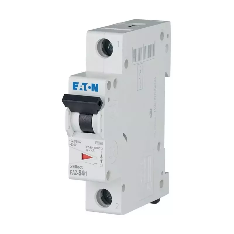 Eaton FAZ-S4/1 Leitungsschutzschalter 1-polig 4A S-Charakteristik 10kA 278609