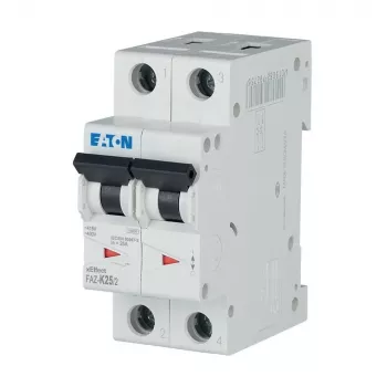 EATON FAZ-K25/2 Leitungsschutzschalter (MCB), K-Charakteristik, 25 A, 2-polig, 10 kA 278800