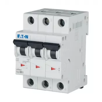 Eaton FAZ-B6/3 Leitungsschutzschalter Typ B 6 A 3-polig 10 kA 278841