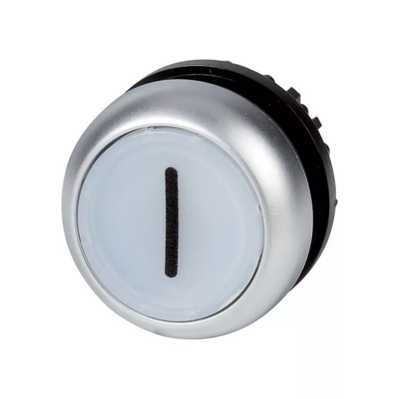 Eaton M22-DL-W-X1 Drucktasten-Schalter, Schwarz / Metallisch / Weiß 216942