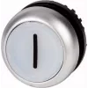 Eaton M22-DL-W-X1 Drucktasten-Schalter, Schwarz / Metallisch / Weiß 216942