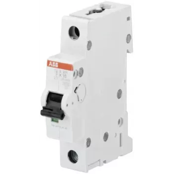 ABB S201-K8 Leitungsschutzschalter, 1-polig, K-Charakteristik, 8 A, 6 kA, 230/400 V AC 2CDS251001R0407