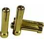 Reely Adapterstecker 4mm Goldkontaktstecker auf 5mm Goldkontaktbuchse 1605782