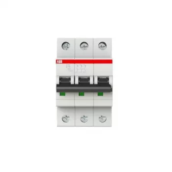 ABB S203-D16 Leitungsschutzschalter, D-Charakteristik, 16 A, 3-polig, 6 kA, 230/400 V AC 2CDS253001R0161