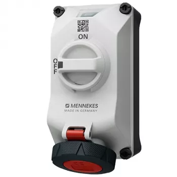 MENNEKES DUOi Wandsteckdose 5612506G 16A 5P 6h 400V IP69