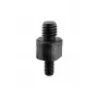 KÖNIG & MEYER Gewindestift M24 x 300 mm, 25 mm Gewinde je Ende, schwarz passivierter Stahl 23721-300-25