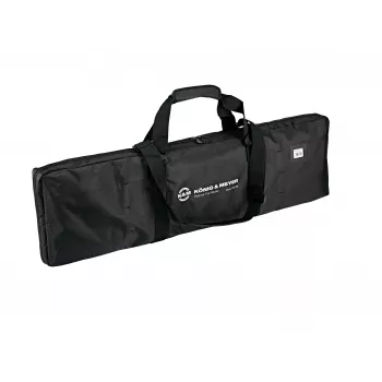 König & Meyer 26019-000-00 Schultertasche Nylon Schwarz-Grün für Audioausrüstung