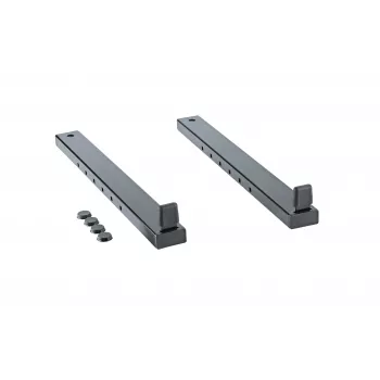 K&M XL-Auflagearm für Keyboardständer 18811, 400 mm Tiefe, Schwarz (18823-021-55)