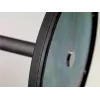 KÖNIG & MEYER 26200-300-55 Einhand-Mikrofonstativ mit rundem Fuß, Schwarz
