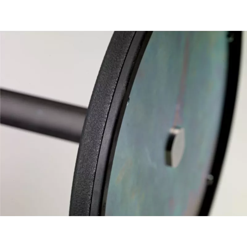 KÖNIG & MEYER 26200-300-55 Einhand-Mikrofonstativ mit rundem Fuß, Schwarz