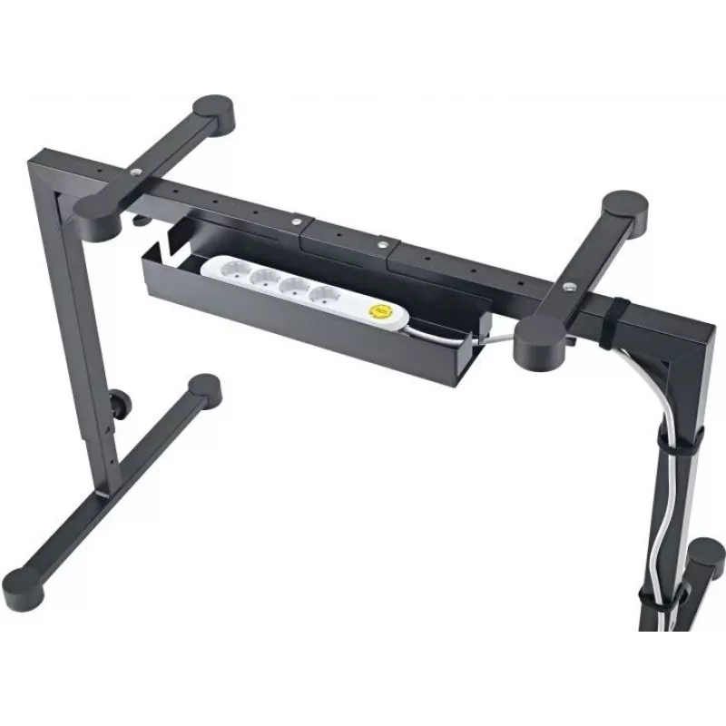 K&M 18808 Kabelorganizer für Omega Keyboardständer - Schwarz 18808-000-55