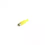 S CONN maximum connectivity RCA-Stecker Gelb Löt Gold-plattiert 51400-Y