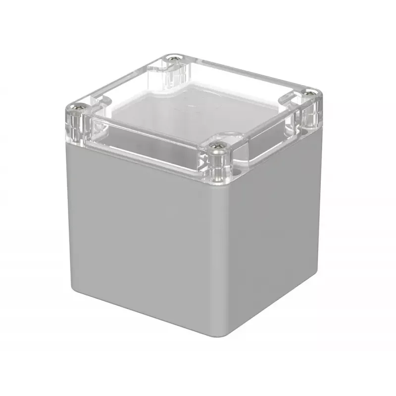 Bopla EUROMAS M 225 G Universalgehäuse, 82 x 80 x 85 mm, Polycarbonat, Lichtgrau 02225100