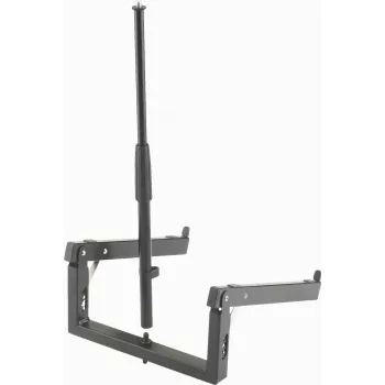 König & Meyer 18872-300-55 Laptop-Halter für Omega Keyboard-Ständer, Schwarz