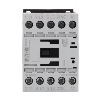 Eaton DILM9-01 Schütz, 3-polig, 9 A, 24 V AC Spule 276729